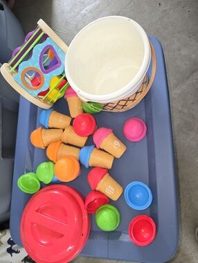 Toys! Joycat Ice Cream Learning Toy, Hungry Caterpillar Shape Sorter